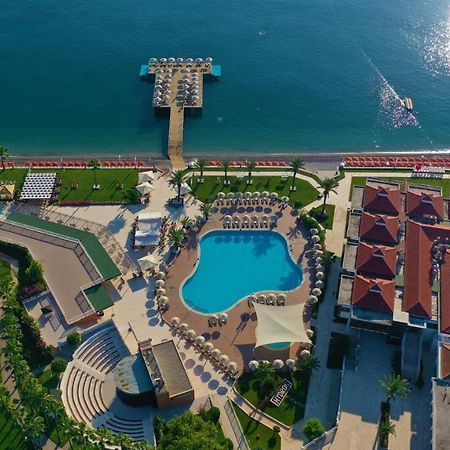 Aqi Hydros Club Hotel Kemer Exterior foto Aerial view of the hotel