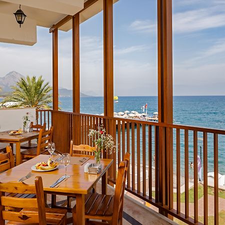 Aqi Hydros Club Hotel Kemer Exterior foto Restaurant in the hotel