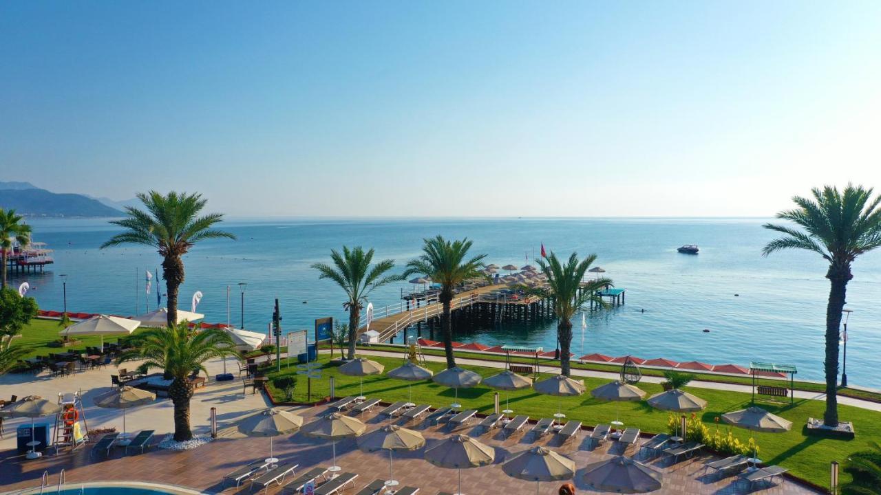 Aqi Hydros Club Hotel Kemer Exterior foto Ladies Beach