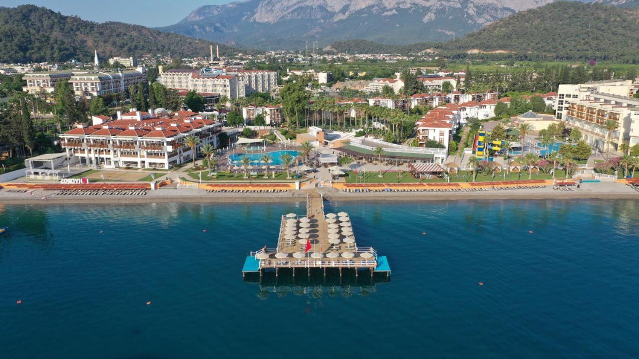 Aqi Hydros Club Hotel Kemer Exterior foto Aerial view of the town