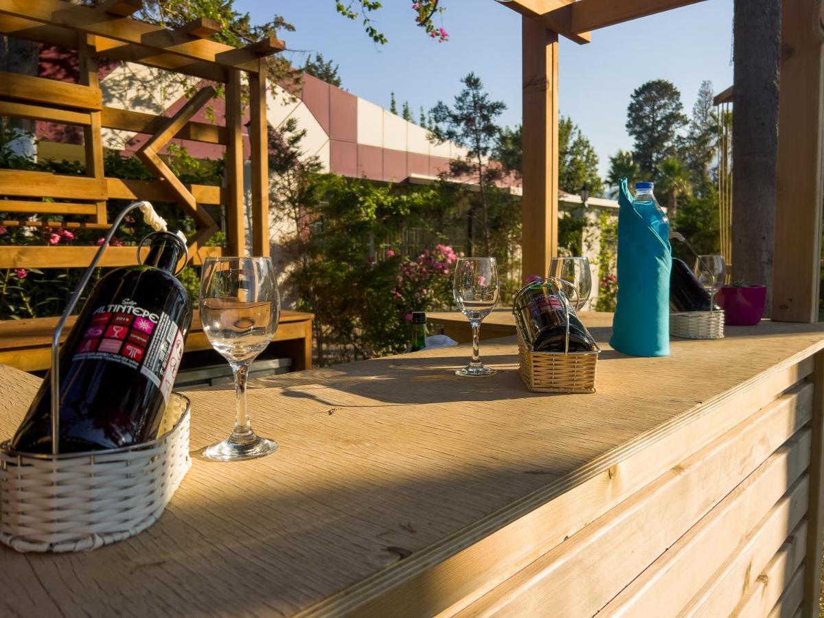 Aqi Hydros Club Hotel Kemer Exterior foto Wine tasting at the winery